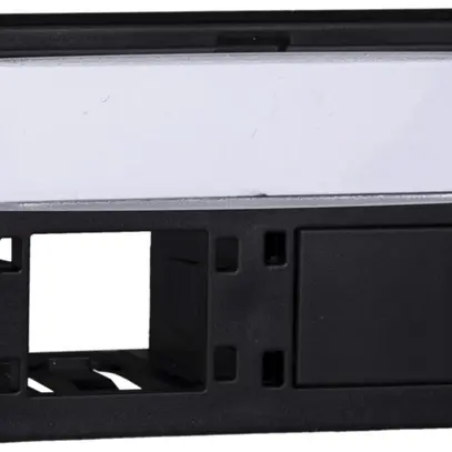 Kit de montage FLF R&M pour modules cat.6A/EL spécial, 2-port, noir 