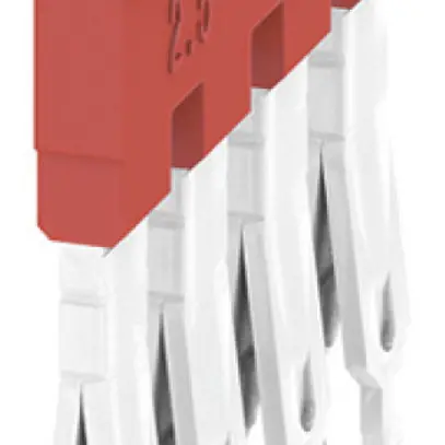 Connessione trasversale Weidmüller ZQV 2.5N/4 RD inserito 4L 5.1mm 24A ro 