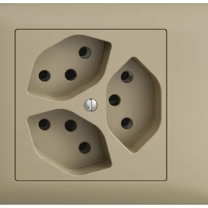 Presa INS EDIZIOdue 3×T13 sand 3×S 45…69mm 