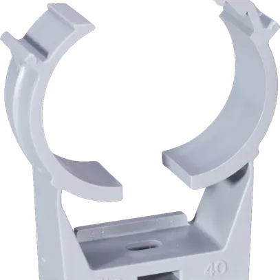 Collier Clic 40 39.5…43.5 gris foncé 