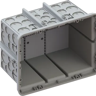 Boite d'encastrement AGRO 400×300×220mm 