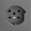 Prise ENC EDIZIOdue T15 gris foncé 