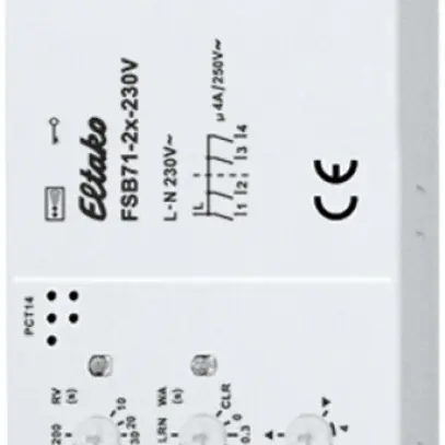 Actionneur de jalousie RF INC Eltako FSB71NP 230VAC 2+2 f 