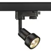 Proiettore SLV PURI, GU10 50W con adattatore 3-fasi IP20 nero 