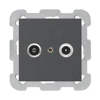 Prise antenne ENC kallysto R/TV montage B 19dB 2GHz anthracite 