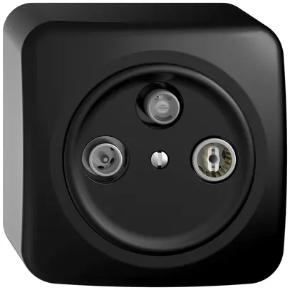 Prise antenne AP TV-R-SAT STANDARDdue SNAPFIX® DB52 prise de dérivation no 