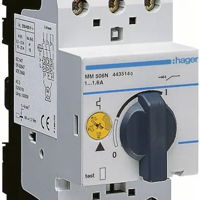 Démarreur moteur Hager, grandeur 1, 25…32 A 