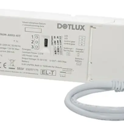 Kit pour luminaire de sécurité DOTLUX 1.8…3.5W 1.5…3h LiFePO4 6.4V LED AT 