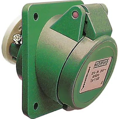 EB-Steckdose NORVO 3L 16A 4h schräg 