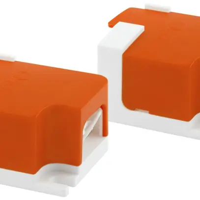 Scarico di trazione DR AY ZB+DALI CLAMP DUO per convertitore LED 52.5×76×32mm 