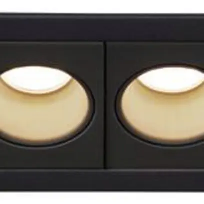 Plafoniera LED INS SLV MILANDOS 4 8W 520lm 3000K 45° alluminio nero 