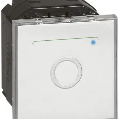 Interrupteur sensoriel INC MOS 1kW blanc 2modules 