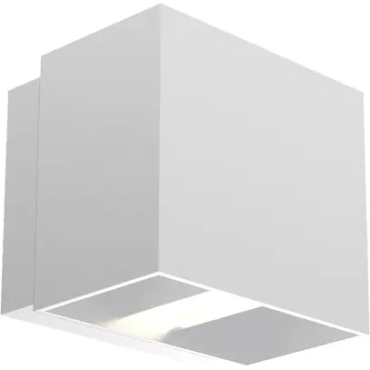 Applique LED QUADRO 10W, 900lm, 3000K, IP65, 120×100×97mm, blanc 