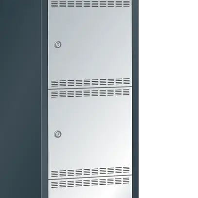 Akku-Ladeschrank mit Fächern (B×T×H) 415×580×1790 mm 1×4 Fächer 