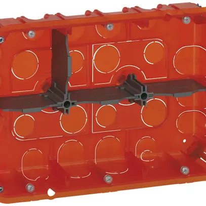 Scatola INC Legrand <M-M> 3×2 moduli arancione p=50mm universale 