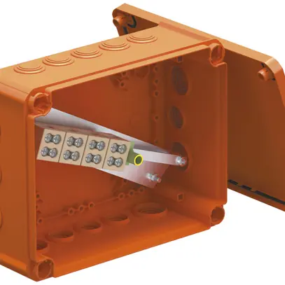 Boîte de dérivation Bettermann E30-E90 borne double 240×190×95mm 5x16mm² or 