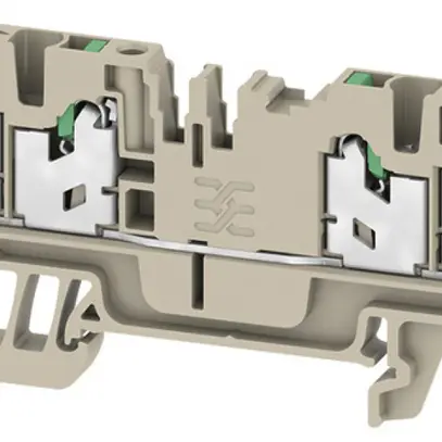 Morsetto passante Weidmüller S4C 2.5 SNAP IN 2.5mm² beige 
