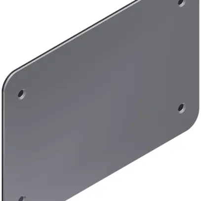 Couvercle étanche Quox 185×130mm acier chromé poncé IP54 