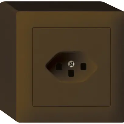 Presa AP kallysto T23 marrone con morsetti ad innesto 