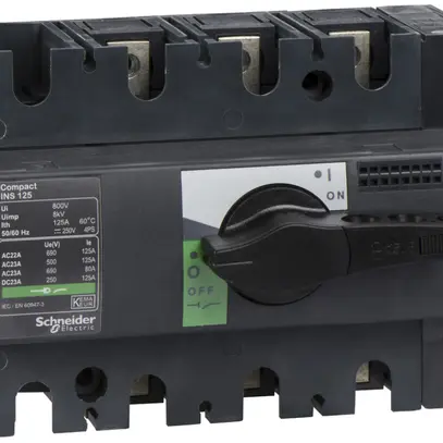 Interruttore di carico INS Schneider Electric NS-I 125 3L grigio/ne 