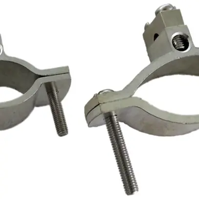 Bride de mise à terre G Plica 3/8…3/4" 16…50mm², laiton étamé, horizontale 