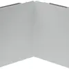 Blenda per angolo interno 80mm zinc. 