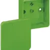 Scatola di derivazione AP 2K-12-L/gn, 85×85×37mm, IP55, verde 