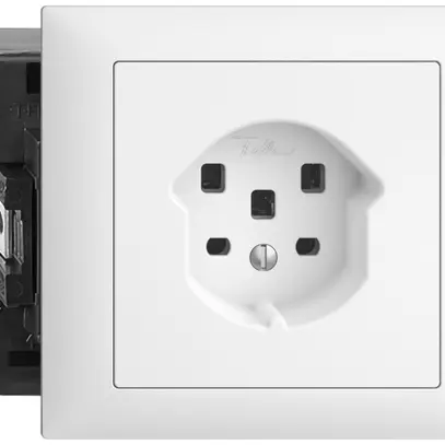 Prise INC EDIZIOdue T25 16A blanc 53mm bornes enf.. 