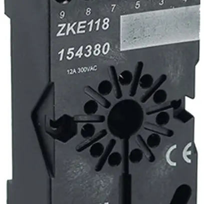 Zoccolo ad innesto Elesta ZKE 088, 8 poli, anche per moduli aggiuntivi 