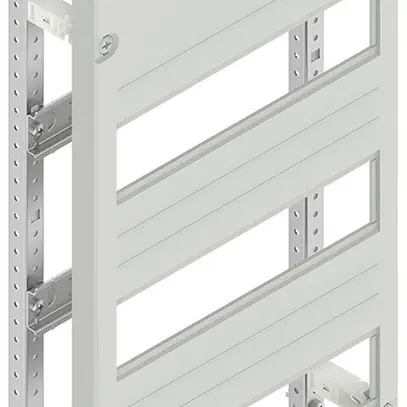 Montant avec plaque de montage SE DIN 3-rangées 