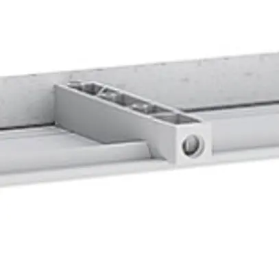 Parete divisoria Schneider Electric Prisma XS, PVC orriz. 2 parti, p.prof.280mm 