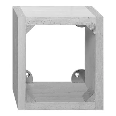 Quadro di montaggio AP FLF 2×3 legno duro laccato 