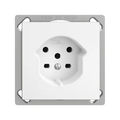 Prise INC EDIZIOdue T15 blanc 