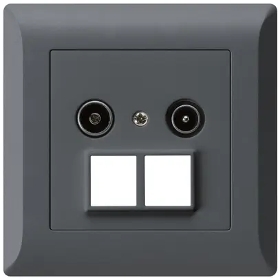 Presa antenna INC R/TV HMS kallysto.line 19dB antracite 