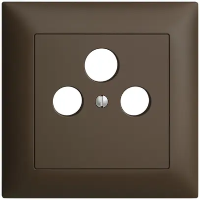 Kit frontal ENC EDIZIOdue coffee 88×88mm 