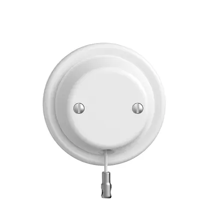 Kit frontal ENC STANDARDdue blanc pour interr. & contact à tirage 