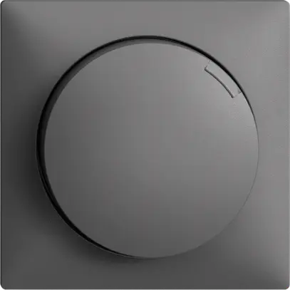 Potentiomètre de puiss./variateur DALI EDIZIOdue F Tunable White gris foncé 