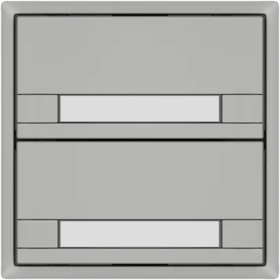 KNX-Taster RGB EDIZIO.liv SNAPFIX® Temperaturfüh.o.LED Pap.2×T 2-Tbed.hgu 