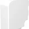 Angle plat Bettermann pour canal d'installation WDK blanc pur 60×150mm 