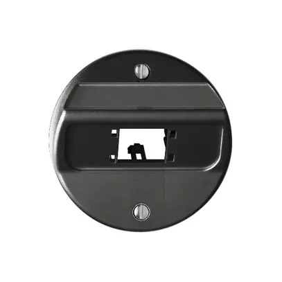 UP-Montageset freenet für 1×RJ45 schwarz ohne Einsatz 