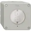 Stazione secondaria AP 1K/2T per dimmer NEVO Wiser grigio chiaro 
