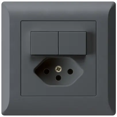 Combinazione INC 1/3+3/1P+T13 antracite kallysto.line 