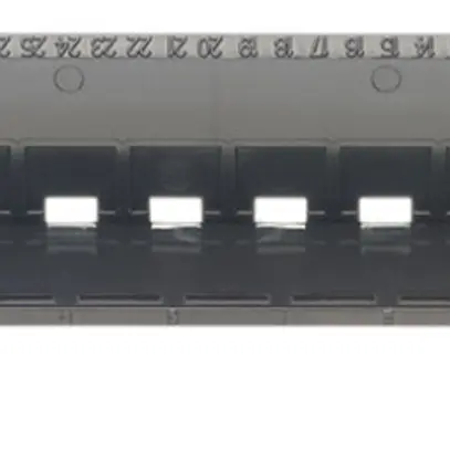 Supporto per morsetto connessione Hager QuickConnect vuoto p.distributore gamma 