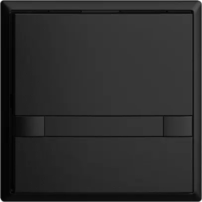 Tasto univ. INC 1×2t mors. a vite EDIZIOdue nero con carta 