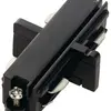 Raccord longitudinal SLV pour rail conducteur 1-phase, noir 