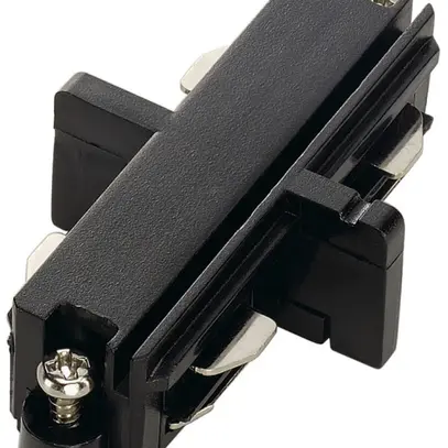 Raccord longitudinal SLV pour rail conducteur 1-phase, noir 