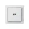 Interruttore pulsante luminoso INC kallysto 3/2P bianco 