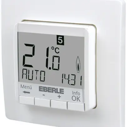 Termostato a orologio INC Eberle FIT 3R, display bianco, 230V 1Ch 5…30°C, bi 