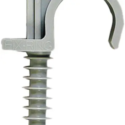 Bride tuyau Fix Ring 20mm gris clair 