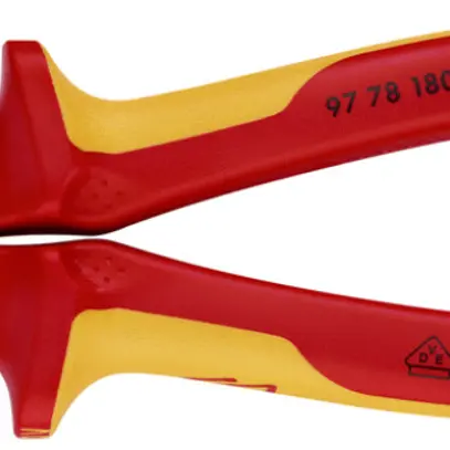 Pinza di serraggio KNIPEX per capicorda VDE 180mm 